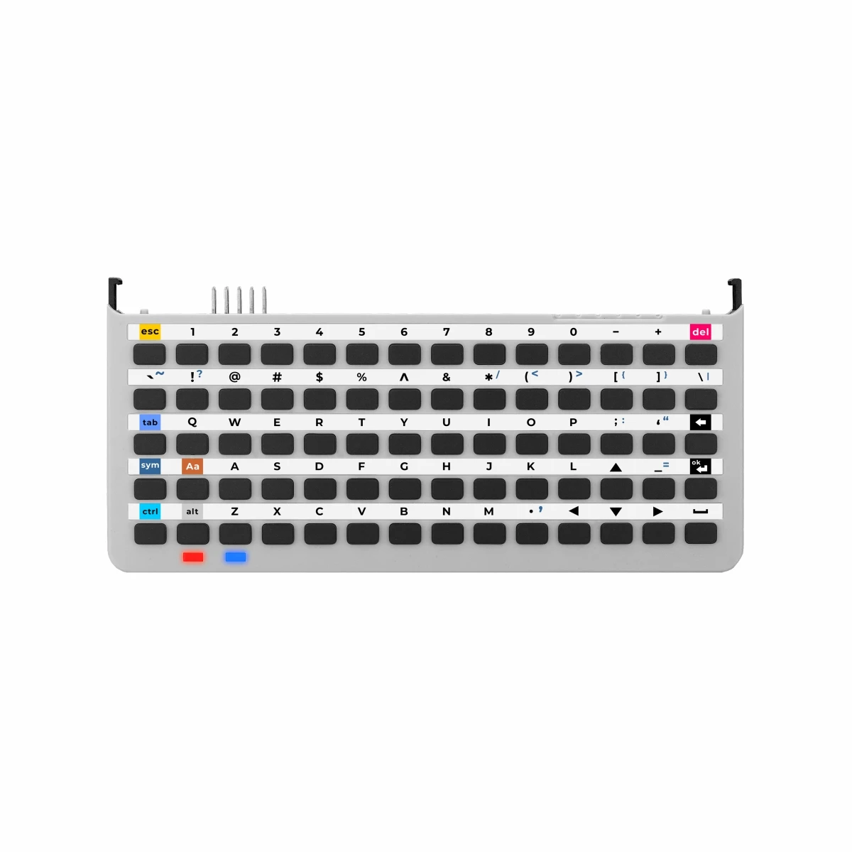 M5Stack Official Tab5 70-Key Physical Keyboard Expansion Module Dedicated for Tab5
