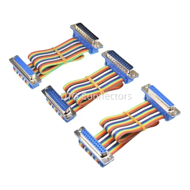 1 Pieza de Conector D-SUB DB9 DB15 DB25 DB37 DIDC, 9/15/25/37 Pines Macho y Hembra, Adaptador de Puerto Serie RS232, Cable de Extensión COM 2