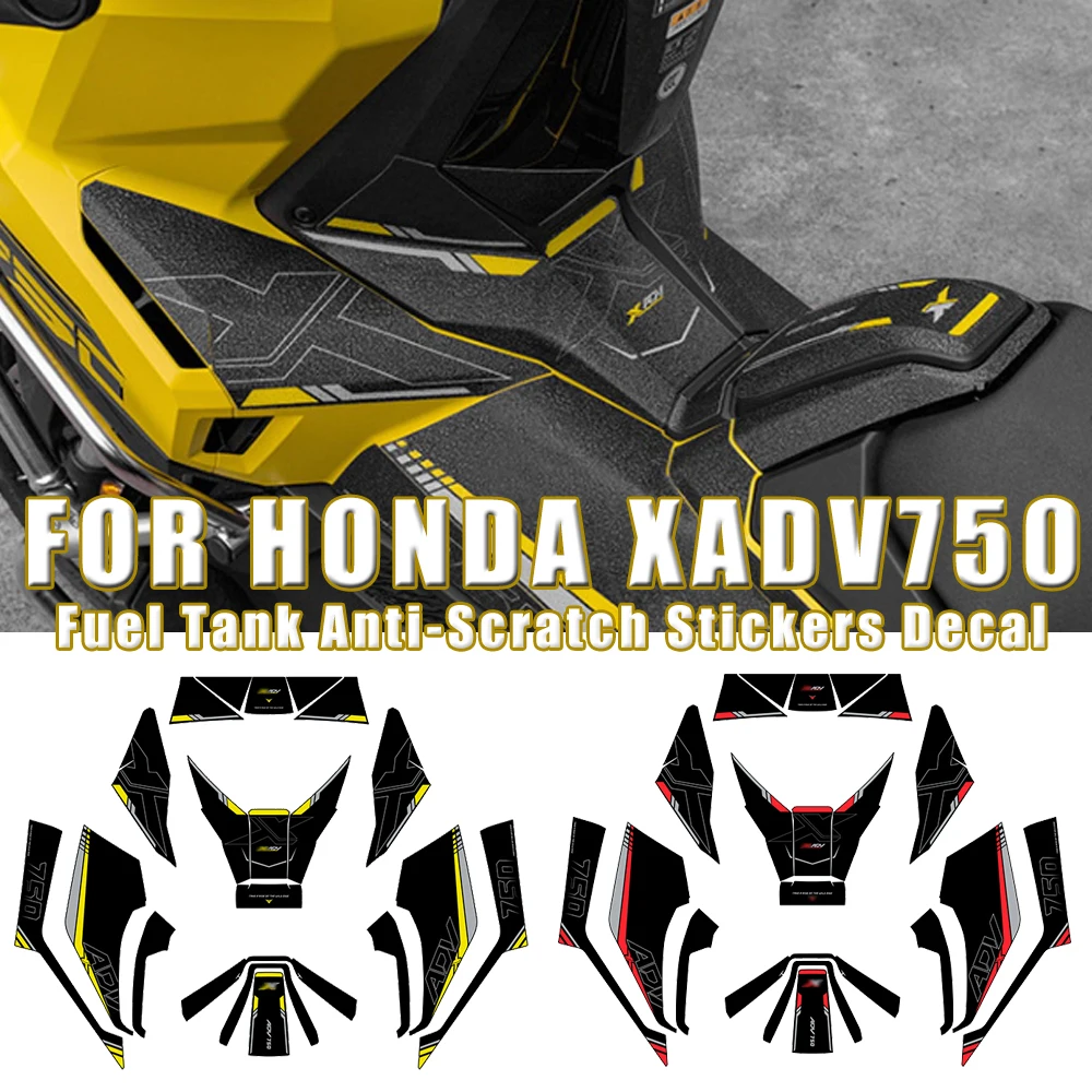

Motorcycle Anti-Scratch Fuel Tank Stickers Decal Gas Oil Cover Pad Protector Sticker For HONDA XADV750 X-ADV XADV 750 2025