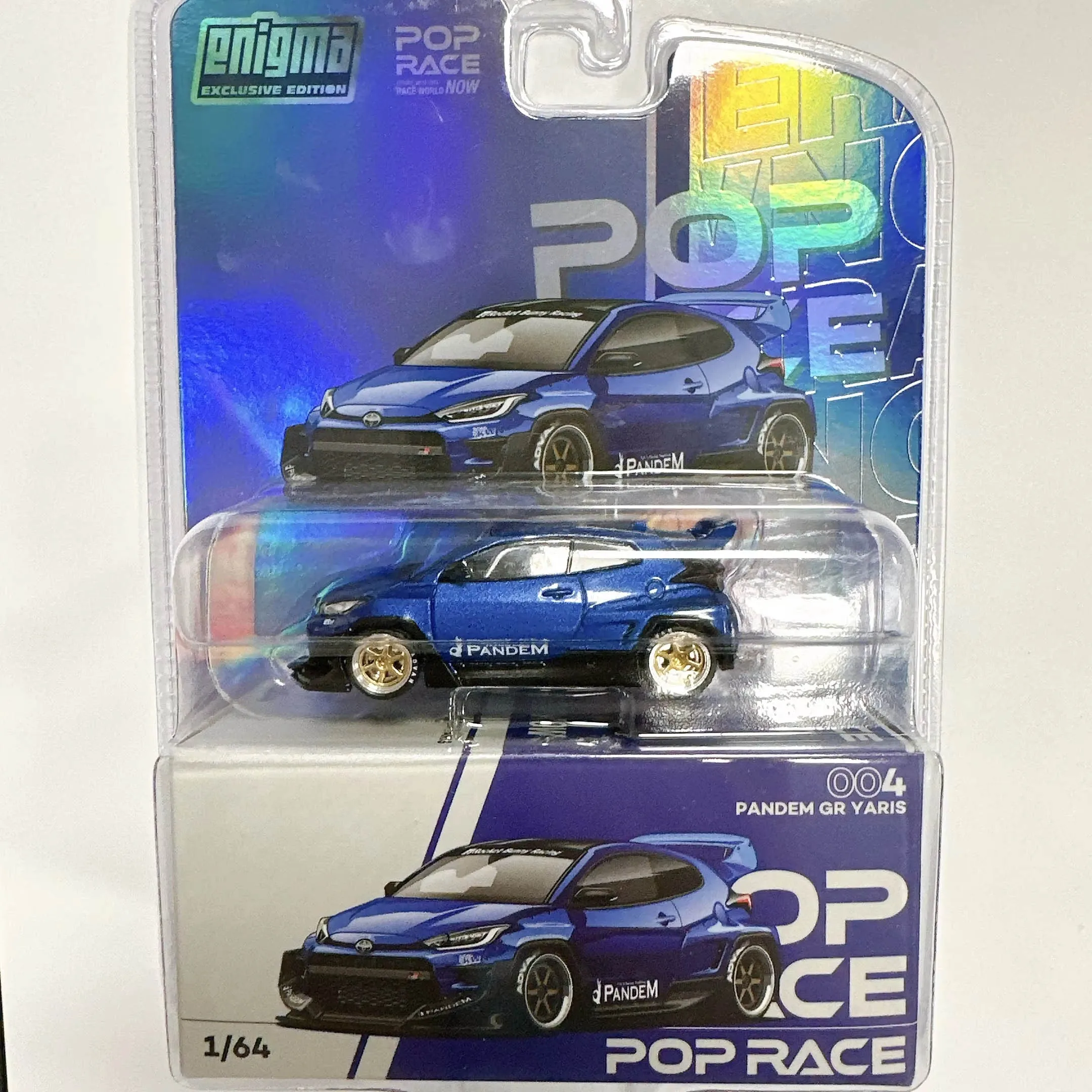 

**CHASE** POP Race 1:64 PANDEM RX7 CIVIC EG6 GR YARIS Diecast Diorama Car Model Toy