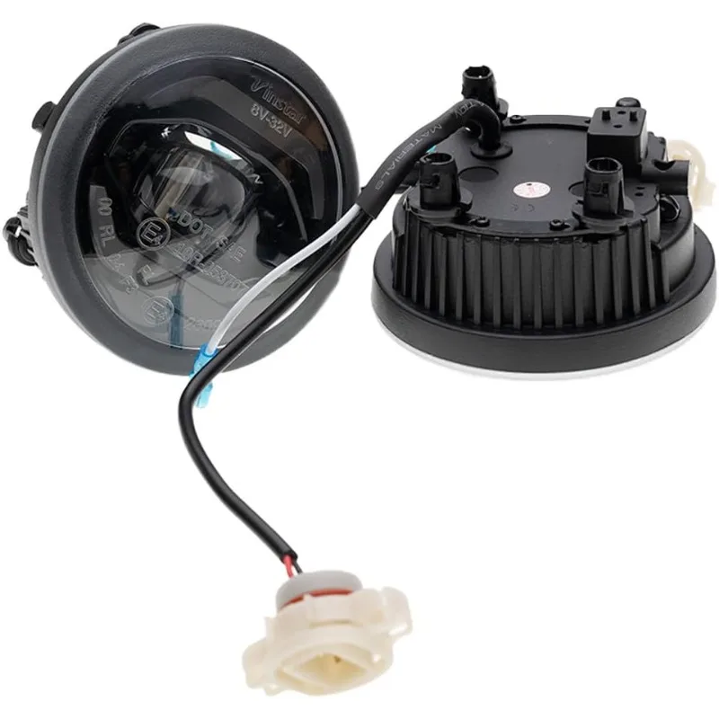 كامارو LED DRL أضواء الضباب ل 2010 2011 2012 2013 كامارو الأبيض LED النهار تشغيل الإضاءة الجبهة سائق الركاب الجانب الدكتور