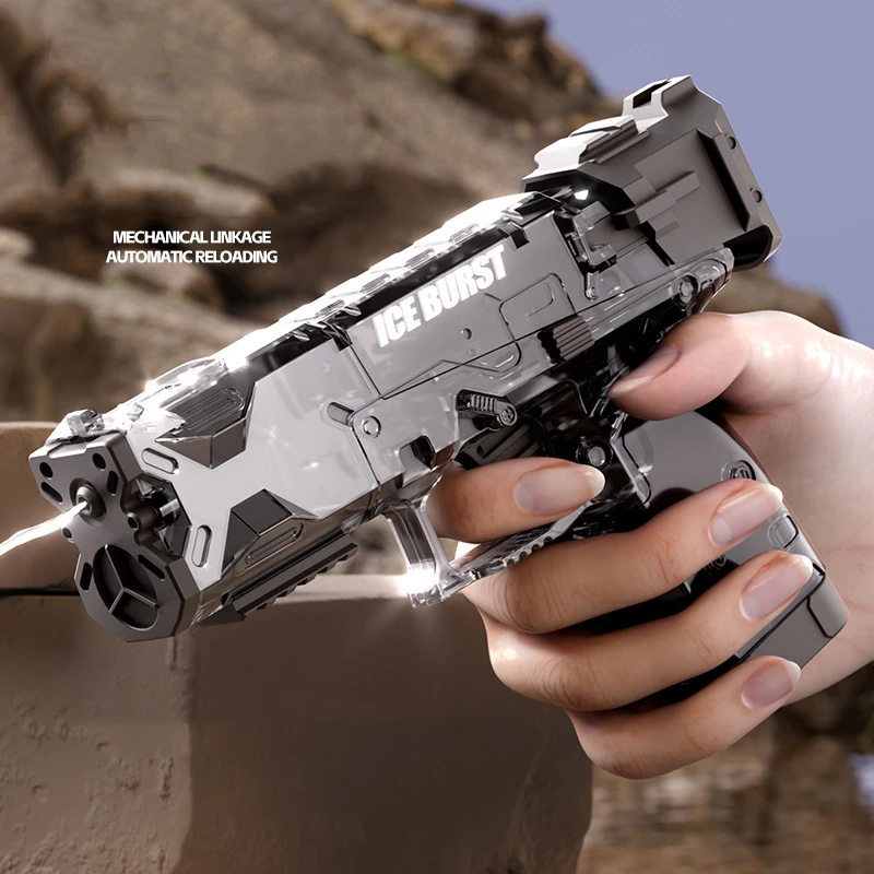 Passion Manual Water Gun Ice Blast Desert Eagle Summer Swimming Battle Toy Continuous Shooting Pool Outdoor Fun Water Game