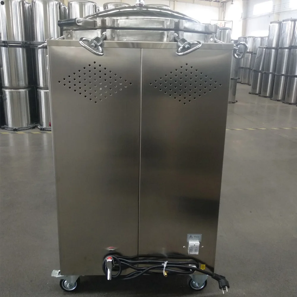 Vertical Steam Autoclave Machine Food Sterilizers Sterilization Equipment Autoclave