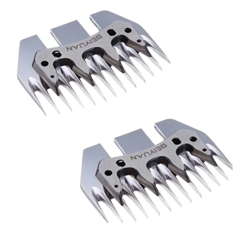 

O50 2 Set Sheep/Goats Shears Convex Comb Cutter Shearing Clipper 13 Tooth Blade For Sheep Clipper Shears Scissors