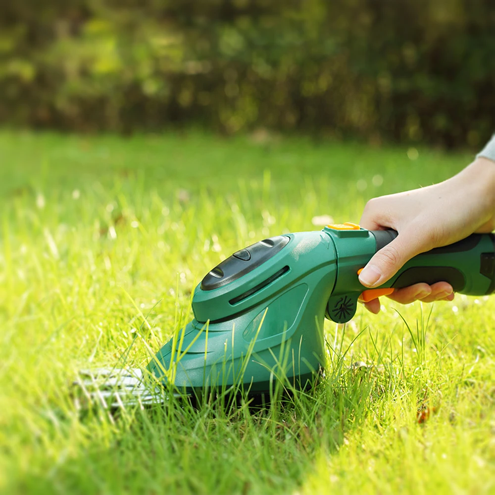 

3.6 Volt Lithium Battery Electric Cordless 2-in-1 Grass Shears Hedg Trimmer Combination Shrub Shears