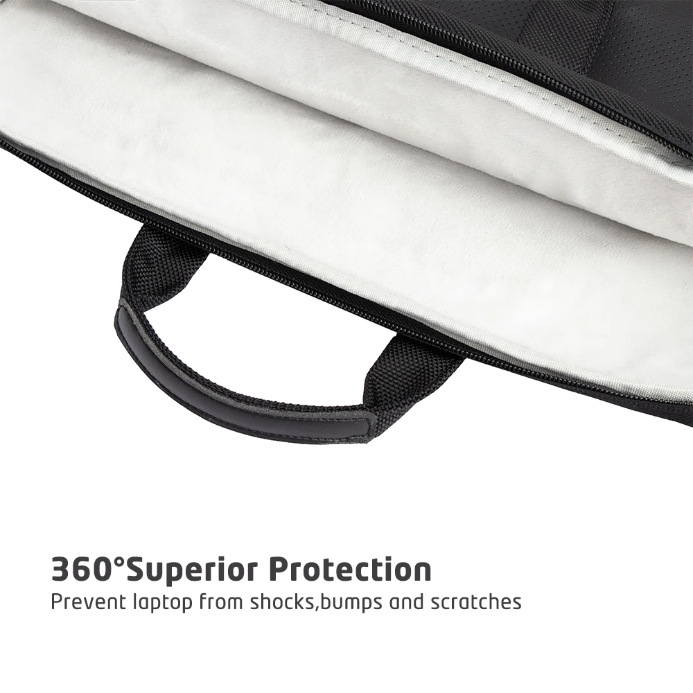 Pasta para laptop de 16 polegadas, portátil, à prova de choque, respirável, para hp, dell, huawei, macbook 13, 14, 15 polegadas, bolsa para laptop