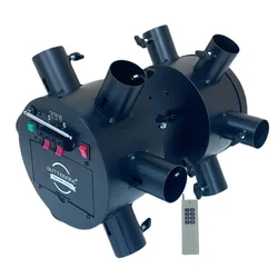 Remote control big round double wheel fountain stage effect machine for wedding