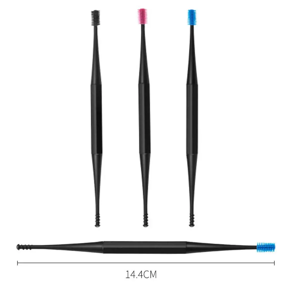 Double Head Soft Double-ended Ear Cleaning Tool Ear Care Health Care Curette Ear Wax Remover Ear Pick Ear Spoon