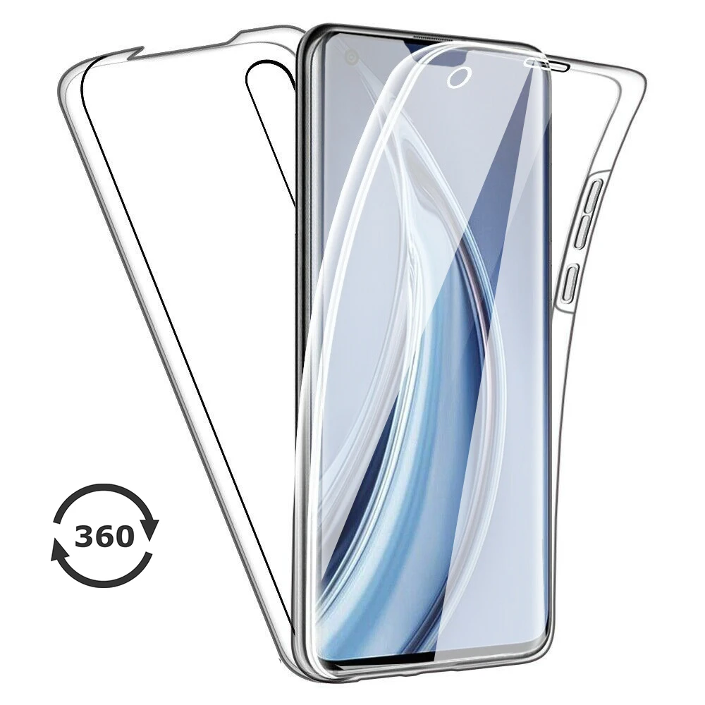 Full Body Clear Case for Xiaomi 11T 10T Lite Mi 10 11 12 Pro Hybrid Dual Layer Protection Cover for Redmi 10C Note 10S 11 Pro