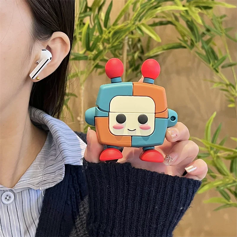 Silicone Cartoon Earphone Cases Classic Game Style for Samsung Galaxy Buds 3 Pro Decor Protective Cover Funda Bag Box