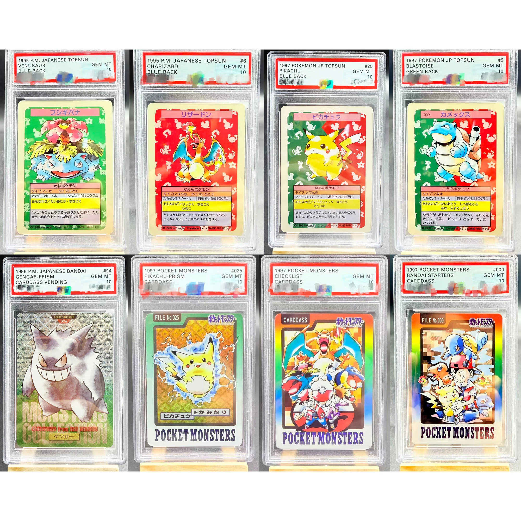 

Коллекционная карта PTCG DIY: Японские Чаризард, Бластойз, Венузавр, Генгар (копия) – Классическая аниме-карта, подарок, игрушка