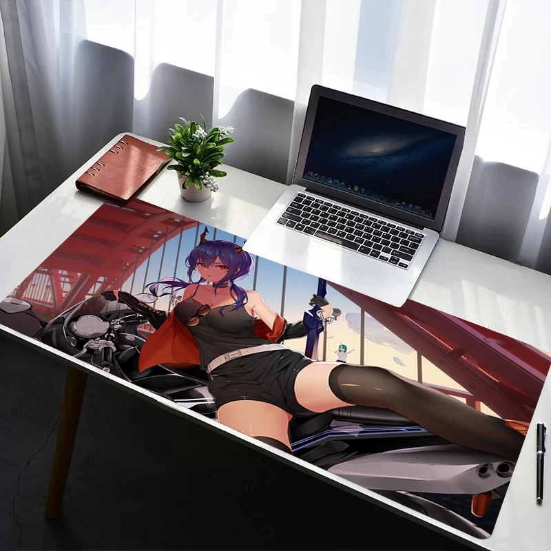 

Anime Arknights Chen Mouse Pad Gamer Keyboard Pad Desk Mouse Mat Carpet Rubber Tapis Souris Gaming Notbook PC Mousepad
