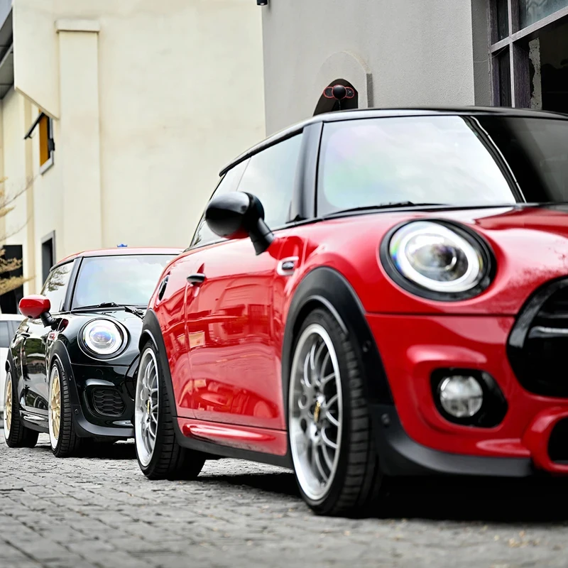 ABS Plastic Front Splitter Gp Style Grill Lips Replacement Type For Mini Cooper JCW Cooper S F55 F56 F57