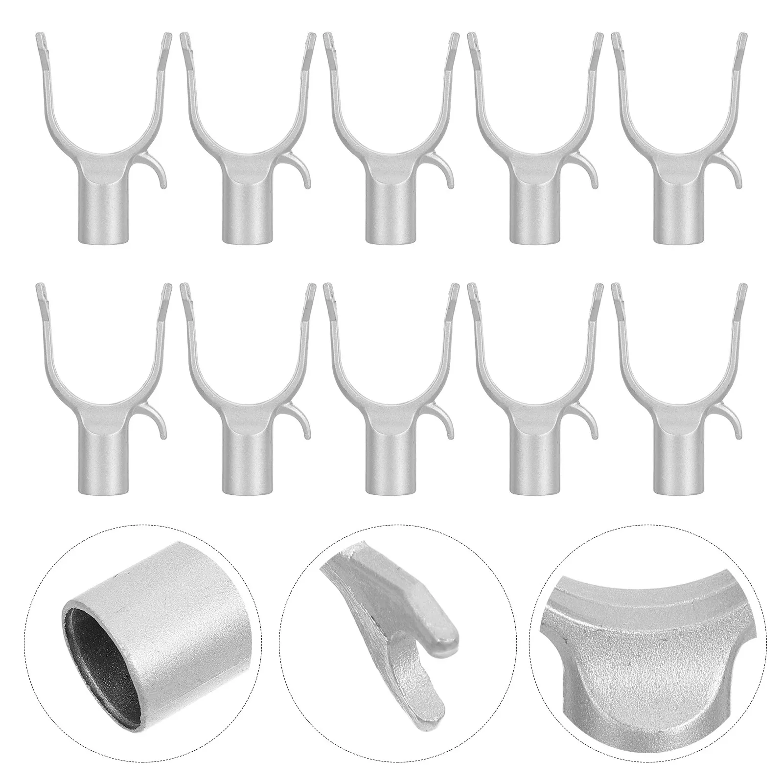 10Pcs Aluminum Alloy Fruit Tree Braces Fork Structure Tree Branch Supports Heavy Duty Limb Spreader Orchard Garden Stakes