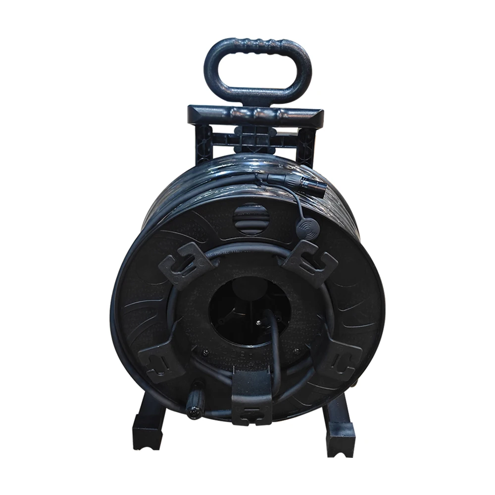 Customized CAT6 Network Cable Spool 80 Meters With Shielding Function Use For Pa Sound System Audio Digital Mixer And Stagebox