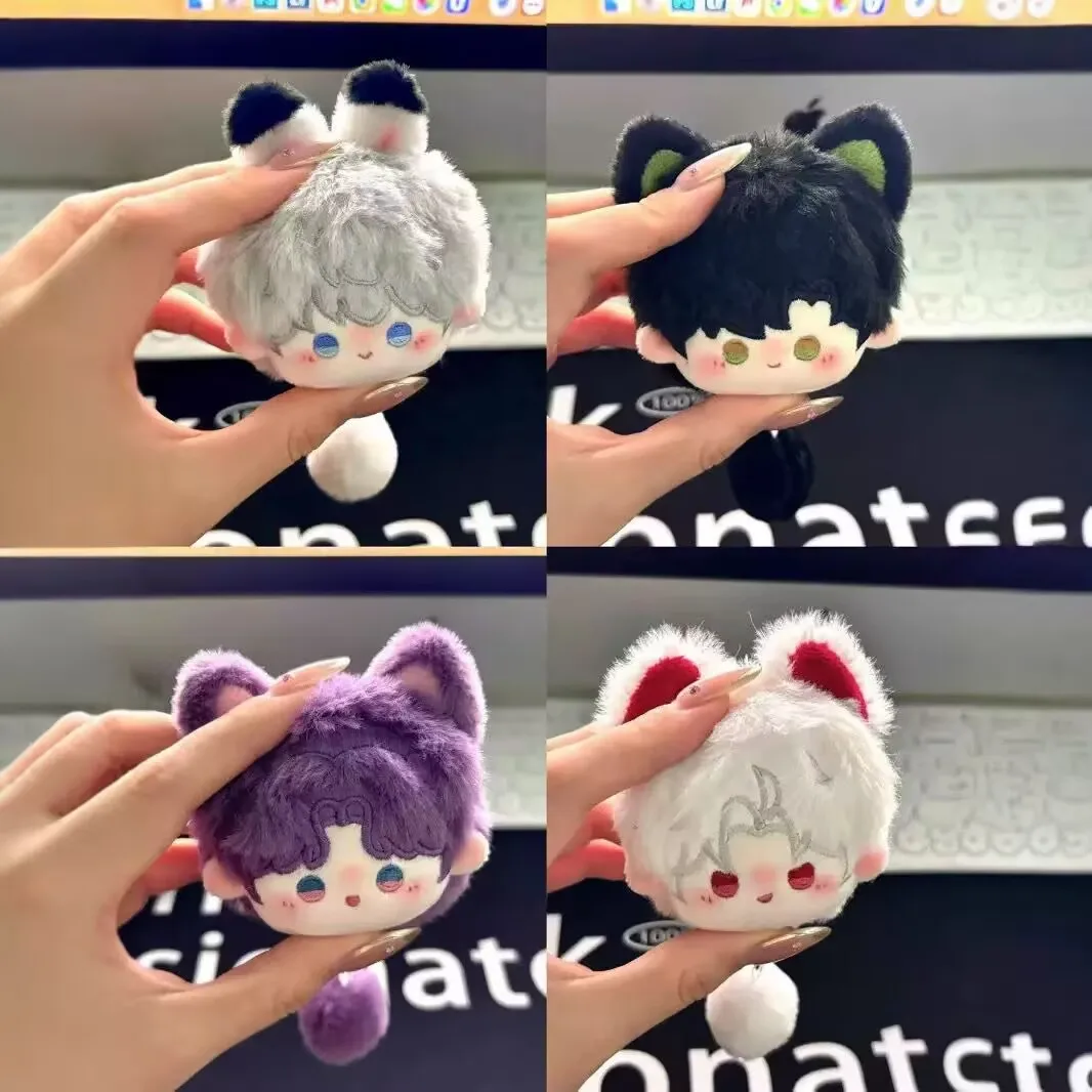 Game Love and Deepspace Xavier Sylus Rafayel Cosplay Keychain Plush Figure  Keyring Key Chain Bag Backpack Pendant Prop Gift
