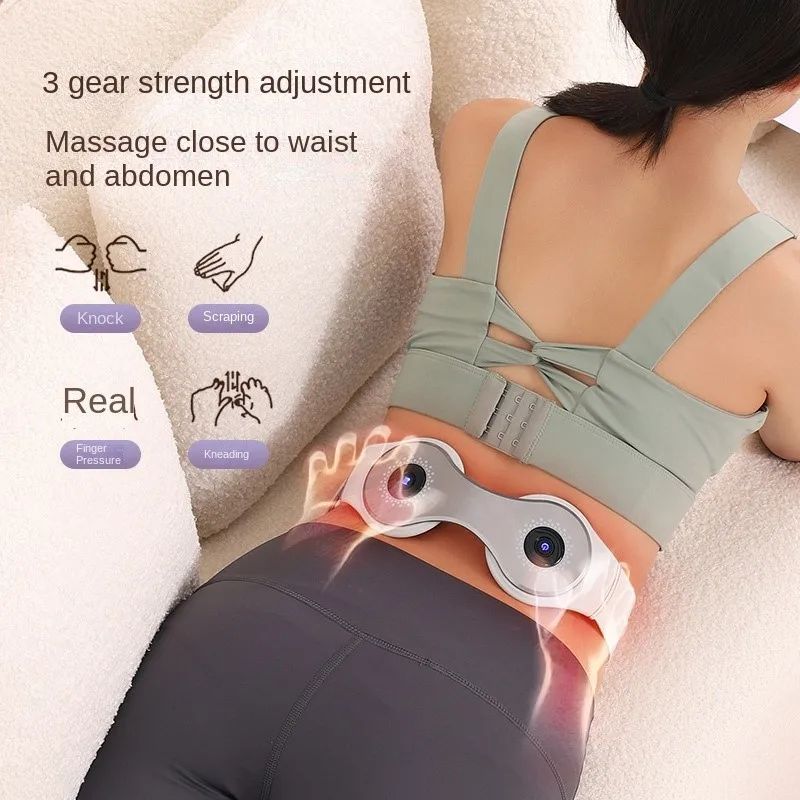 

Vibration Massage Abdominal Belt for Family Lazy Abdominal Contraction Male and Female Abdominal Muscle Training Equipment EMS