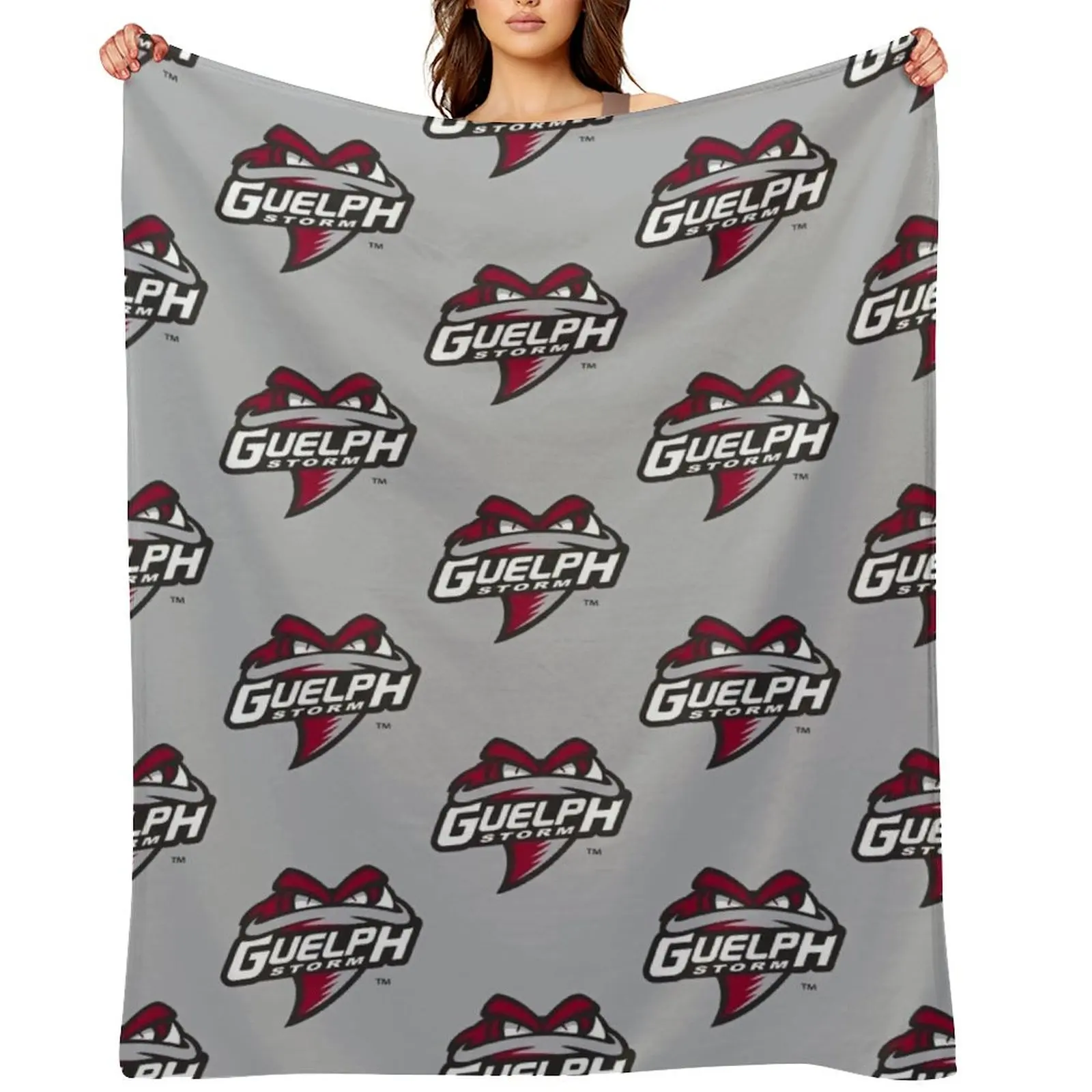 

Guelph Storm Throw Blanket Decorative Beds Travel Hairy Summer Blankets