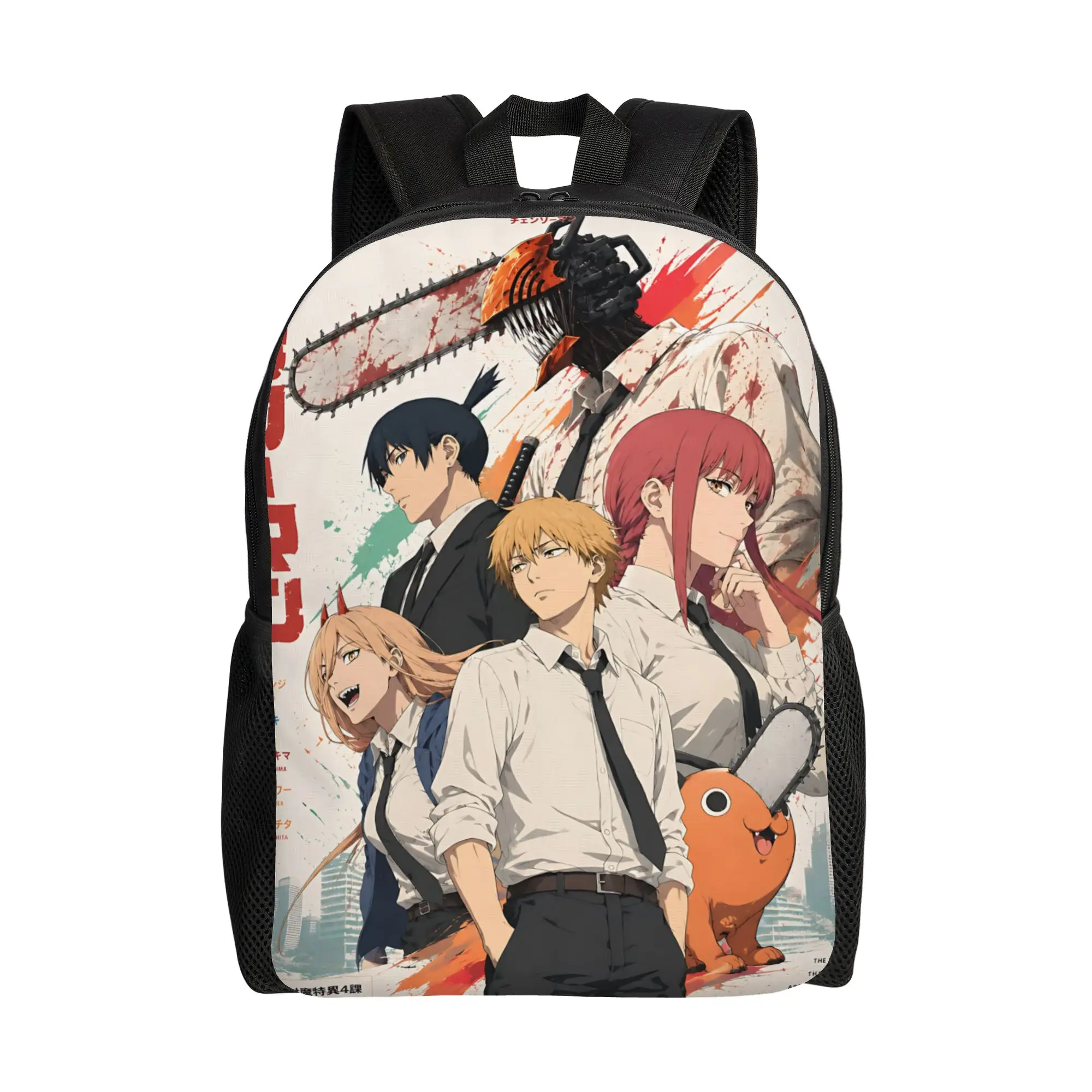 1Piece Backpack Chainsaw New School Year Schoolbag Office Work  C-Chainsaw Man Birthday Gift New Term Starts