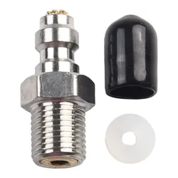 M10 Male Connector With Filter With Check Valve Quick Connect Check Valve PCP Filling Joint For High Pressure Pumps