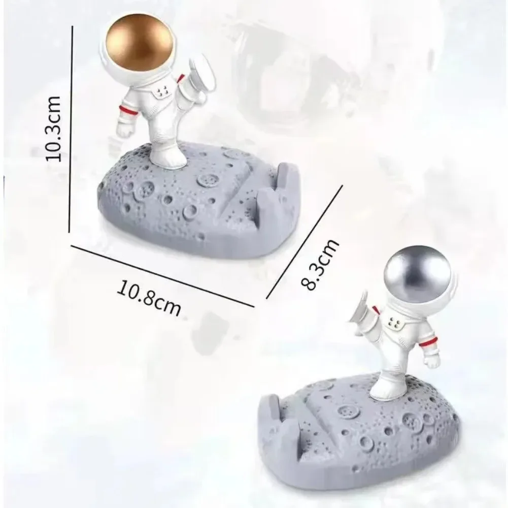 Astronaut Theme Universal Phone Stand Flat Bed Decoration Creative Lazy Frame Support Free Shipping