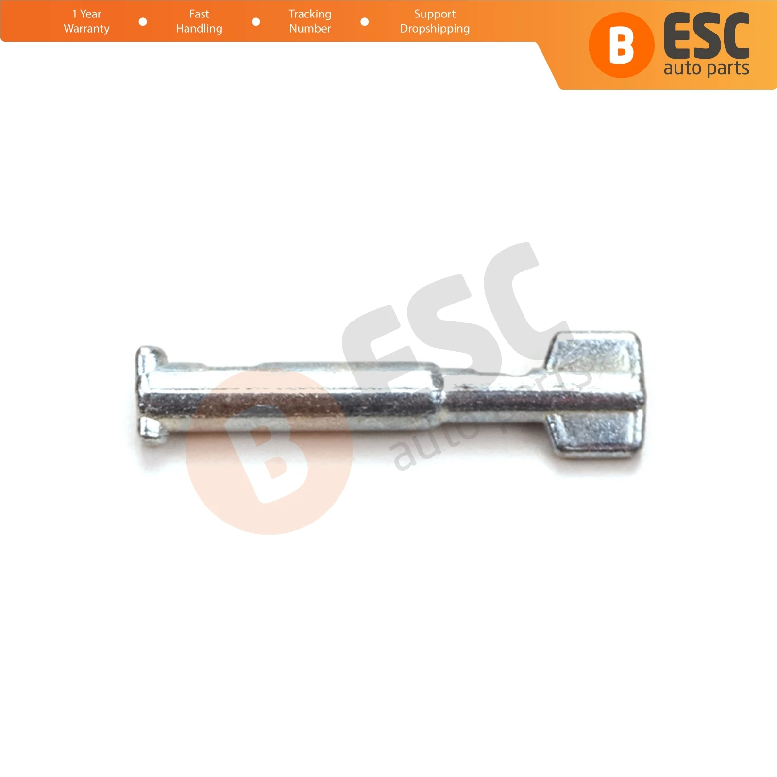 ESC EDP834 Door Lock Cylinder Guide Spindle Repair Part Front Left or Right Door for Mercedes-Benz C Class 180 W202 1993-2001