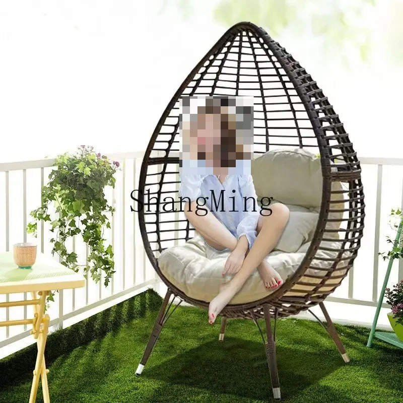 

FG B & B Vine Adult Hanging Chair Swing Rocking Reclining Chair Balcony Cradle Chair Bedroom Home