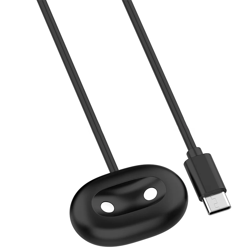 Miimall For Pixel Watch 4 Charger Dock Magnetic Holder 2 Pin Cord Matte Side Charger Dock Quick Charging Type-c Charge Cable