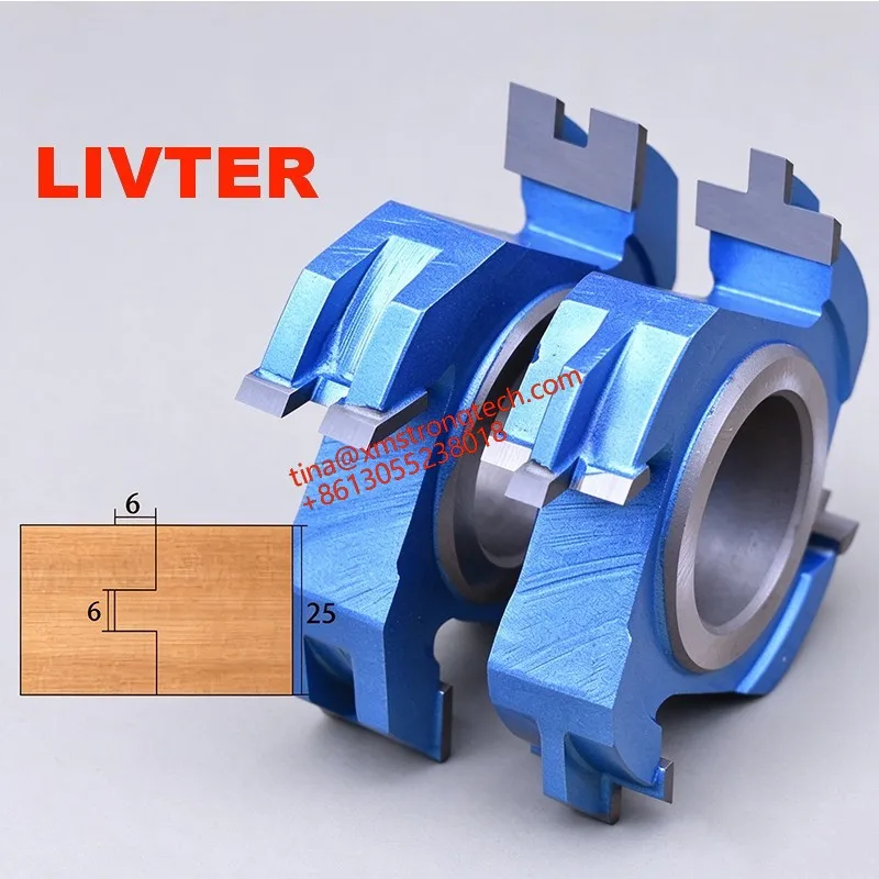 Wood Tenon Joint Cutter Finger Joint Shaper Cutter Woodworking Spindle Moulder Cutter for Panel Splicing