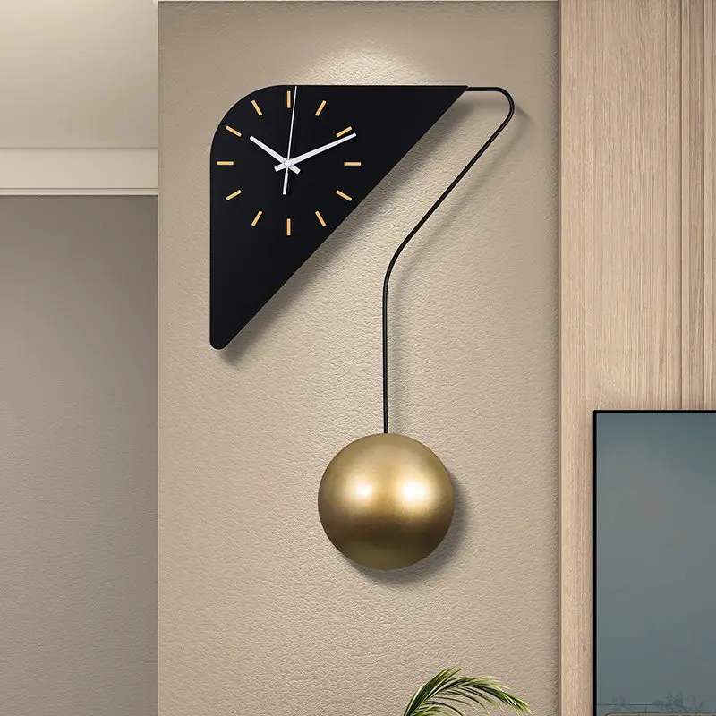 

Silent Unique Vertical Wall Clock Design Fashion Nordic Aesthetic Wall Clock Decoration Modern Orologio Da Parete Decor Items
