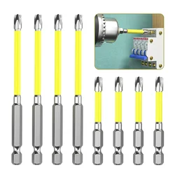 Magnetic Screwdriver Bit 65mm 110mm Magnetic Special Slotted Cross Screwdriver Bit FPH2 For Socket Switch Electrician Hand Tools