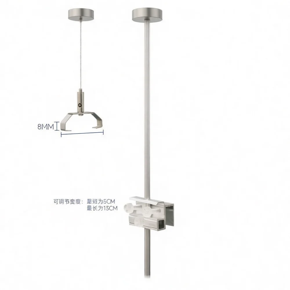 Adjustable Aluminum Alloy Aquatic Light Bracket Holder Universal Hanging Stand For Tank LED Lamp Illumination Kit