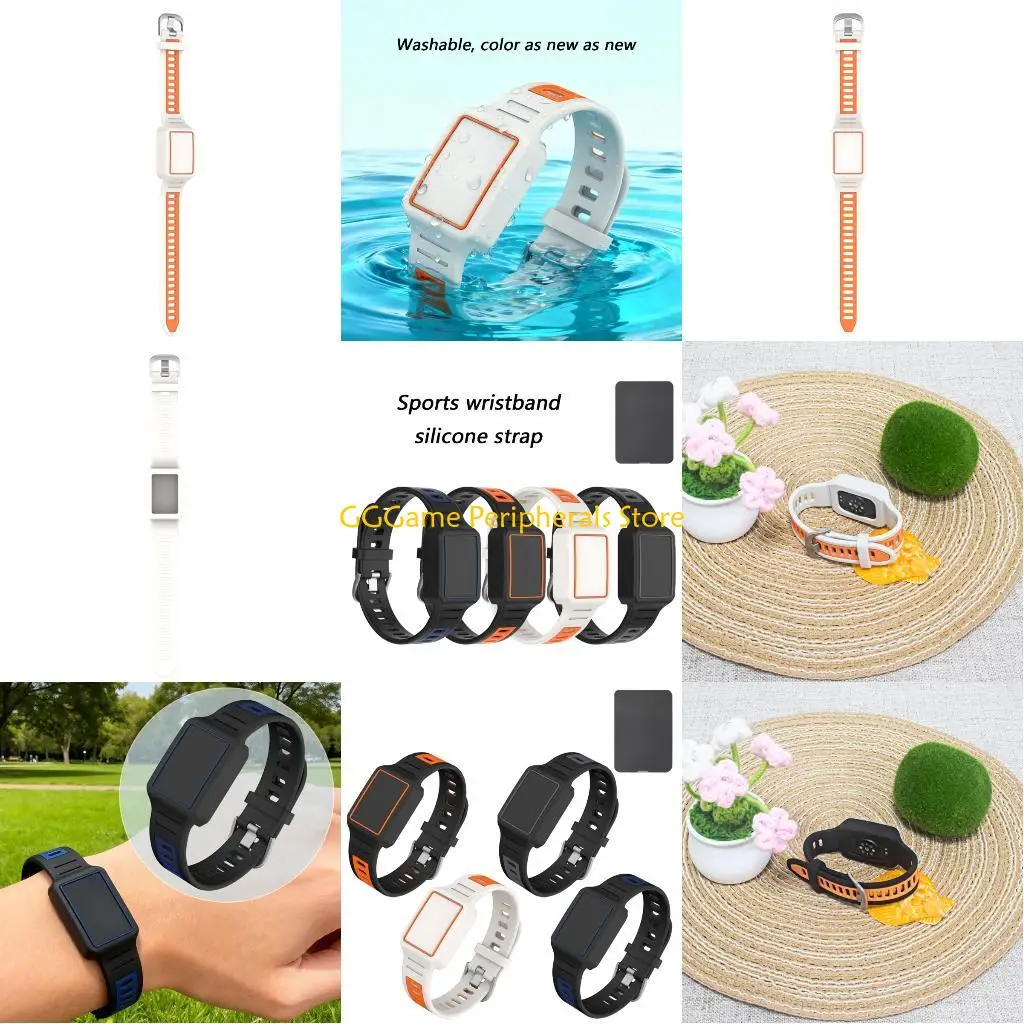 U55B Multi Color Silicone Replacement Wristband for Helio Watch Bands