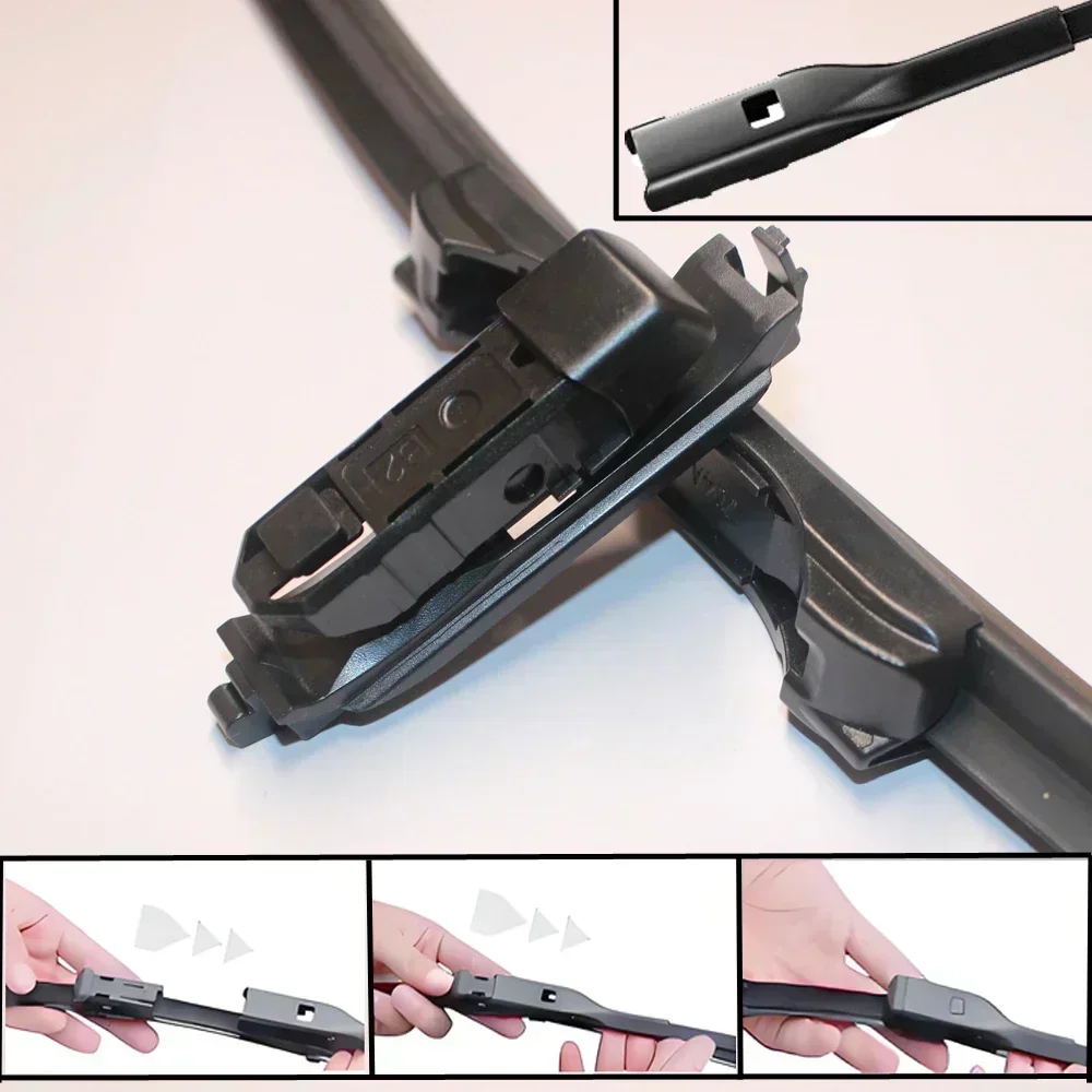 For Audi A3 S3 RS3 8V1 8V7 8VA 8VF 8VM 8VS Sedan 2012 2013 2014 2016 2018 2019 2020 2021 Double Rubber Windshield Wiper Blades