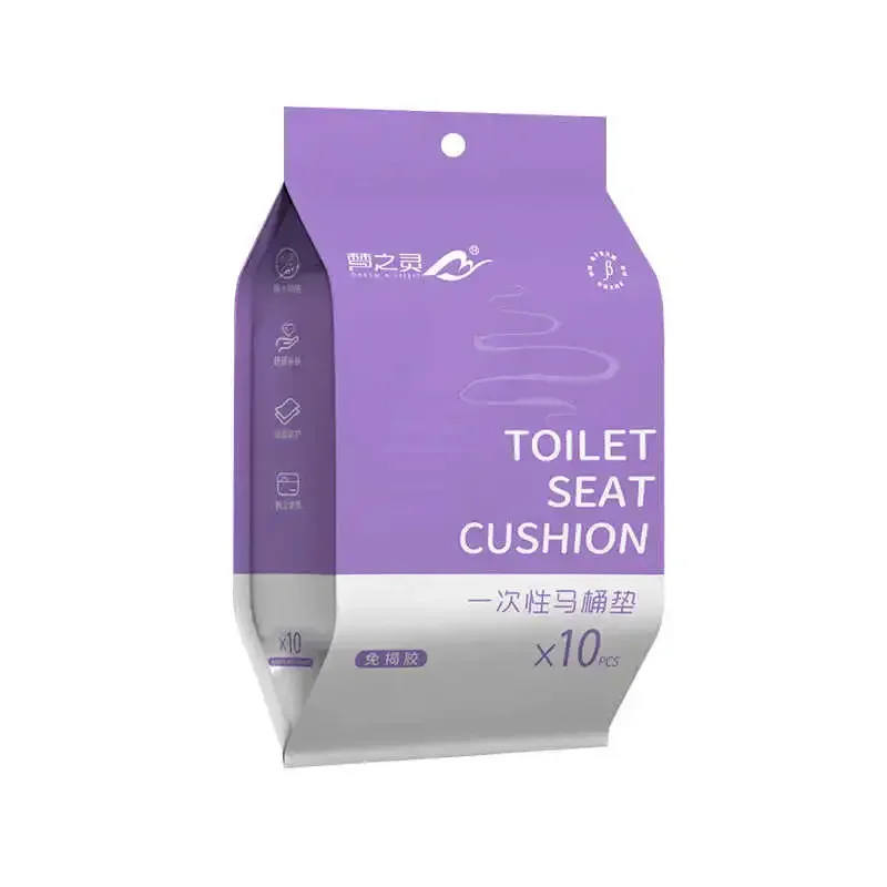 Disposable Toilet Seat Cover Commode Cushion Women Postpartum Stool Clean Covers Travel Business Household Toilet Lid Paper Mat