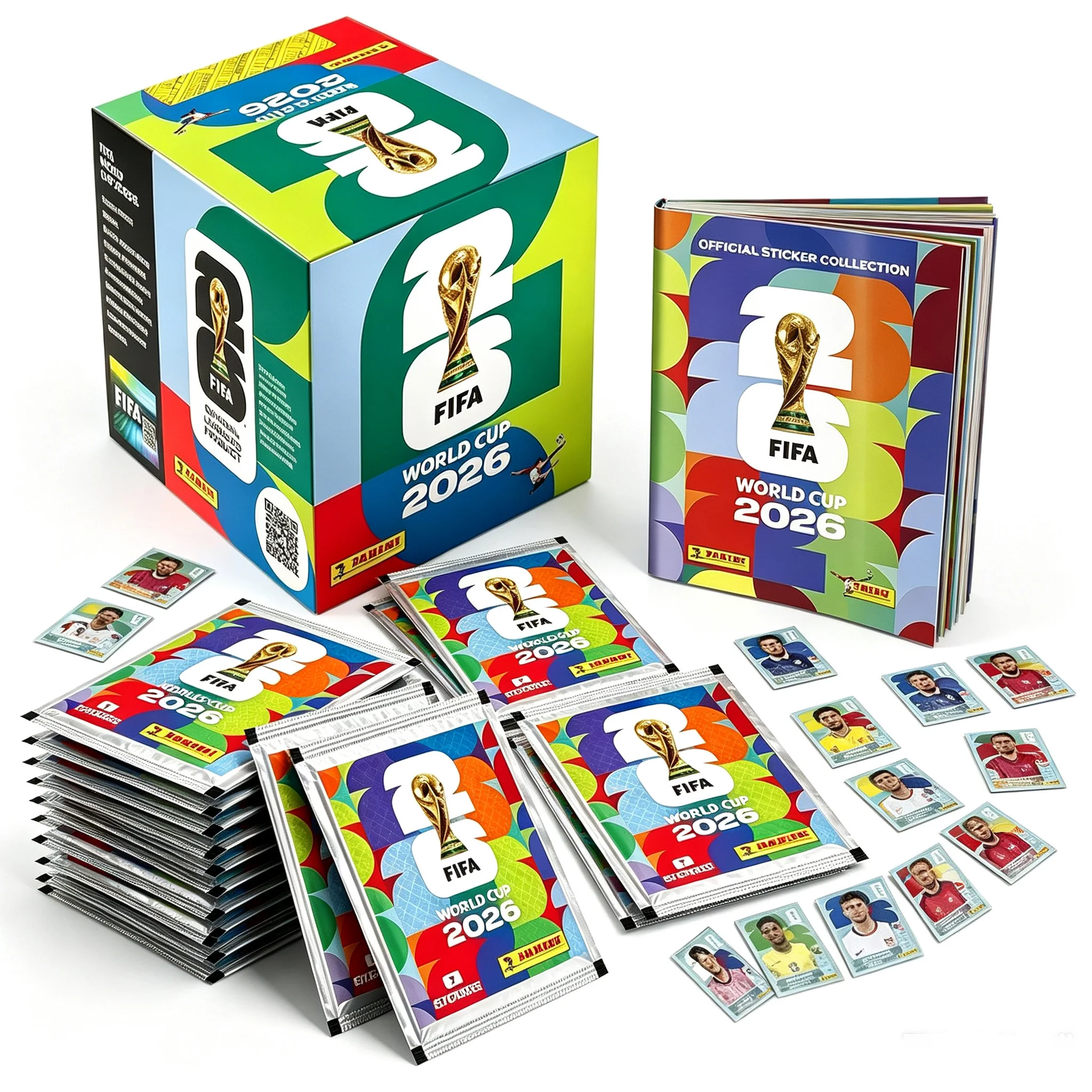 In Stock FIFA World Cup 2026 Panini Sticker Collection Football Souvenir Premium Edition Football Cards Ideas Gifts view 4