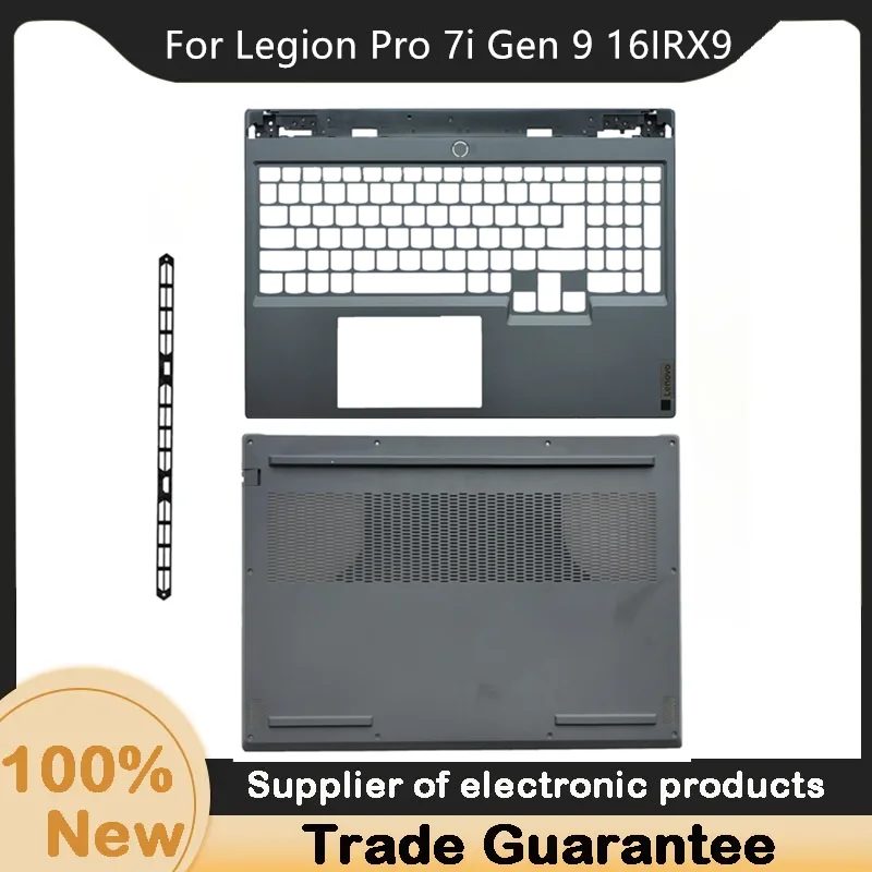 غطاء مسند اليد العلوي ، غطاء قاعدة سفلية ، منفذ هواء ، Lenovo Legion Pro 7i Gen 9 16IRX9 ، جديد