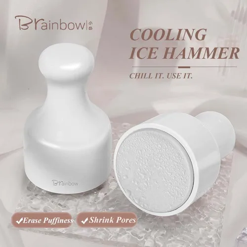Brainbow-enfriador de hielo para cara, rodillo, martillo para compresa de hielo, cuidado de belleza, enfriamiento rápido para aliviar el enrojecimiento, eliminación de hinchazón, bola de hielo