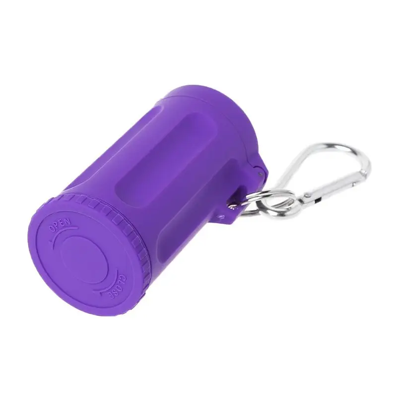 Portable Mini Pocket Lid Ashtray Windproof Key-chain Outdoor Smoking Accessories New Dropship