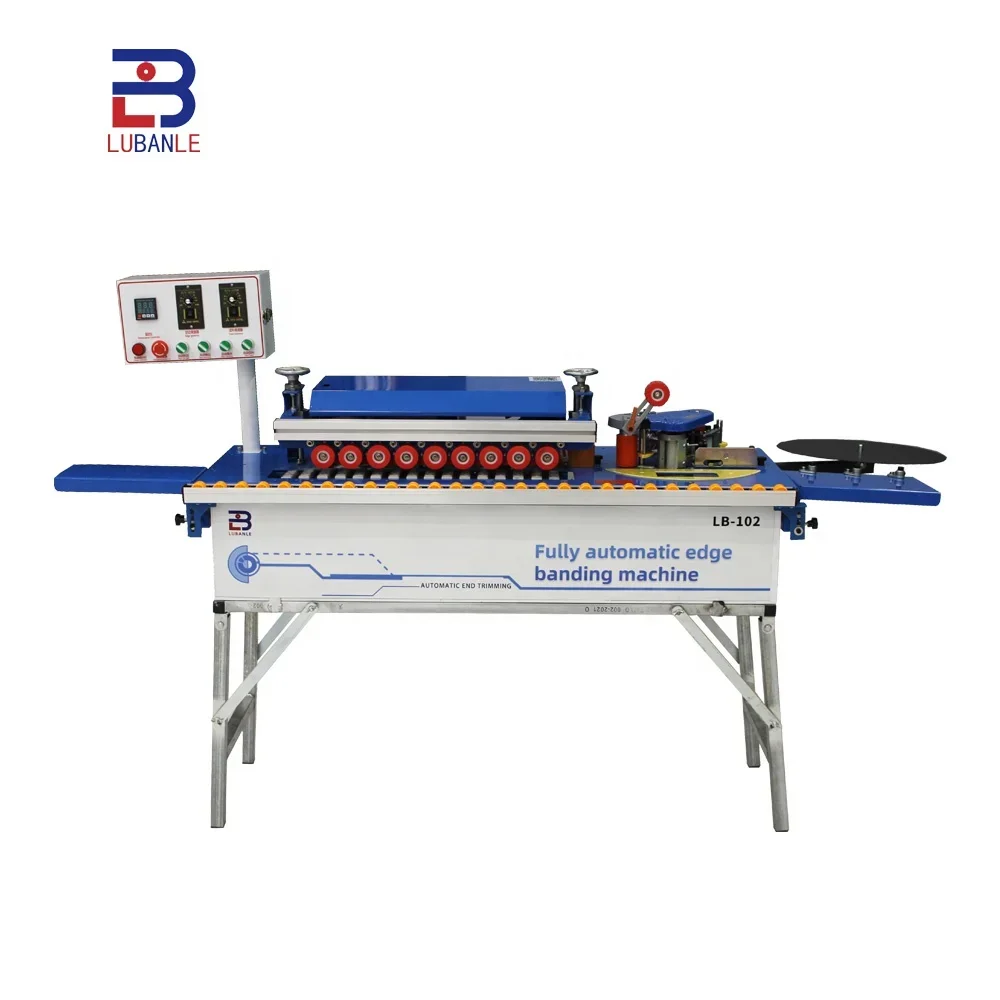 

Small automatic edge banding edge bander machine with Trimming and polishing edge banding machine for woodworking