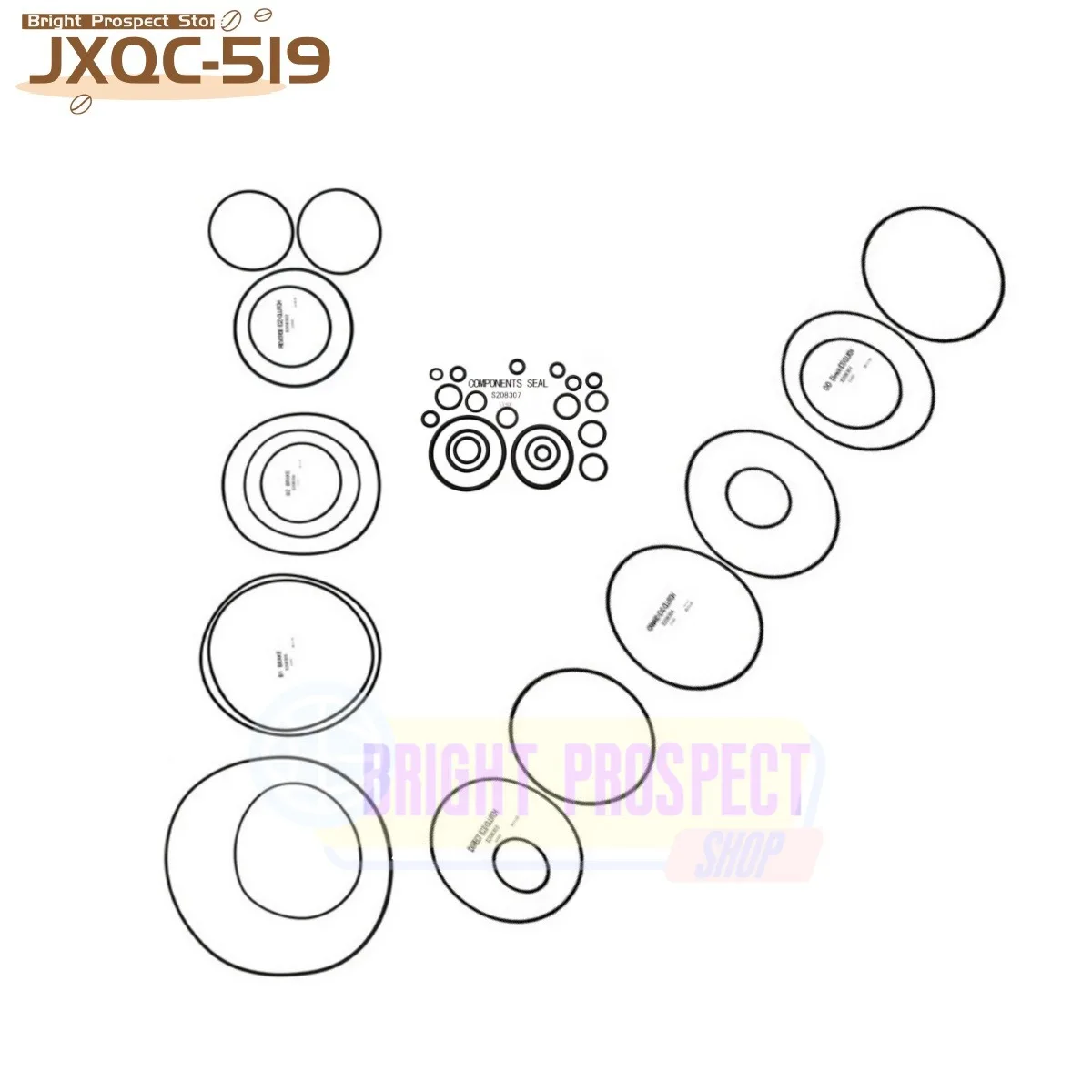 For LEXUS Gearbox Rebuild  Car Accessories K208A AA80E Automatic Transmission Seal Ring Repair Kit