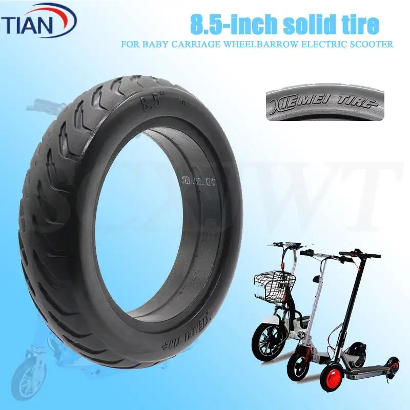 

High quality 8.5-inch solid tire 8 1/2x2 (50-134) tubeless tire, suitable for electric scooter baby stroller tire accessories