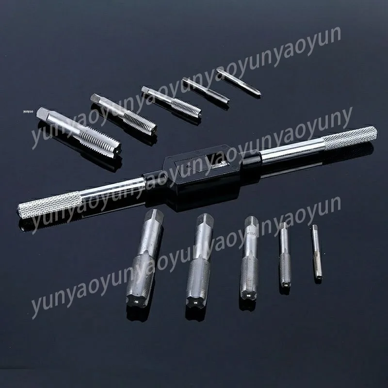 45Pcs Tap Die Set Metric Imperial Dual Standard Thread Repair Kit Matching Wrench Hand ToolForManual BoltScrew Thread Processing
