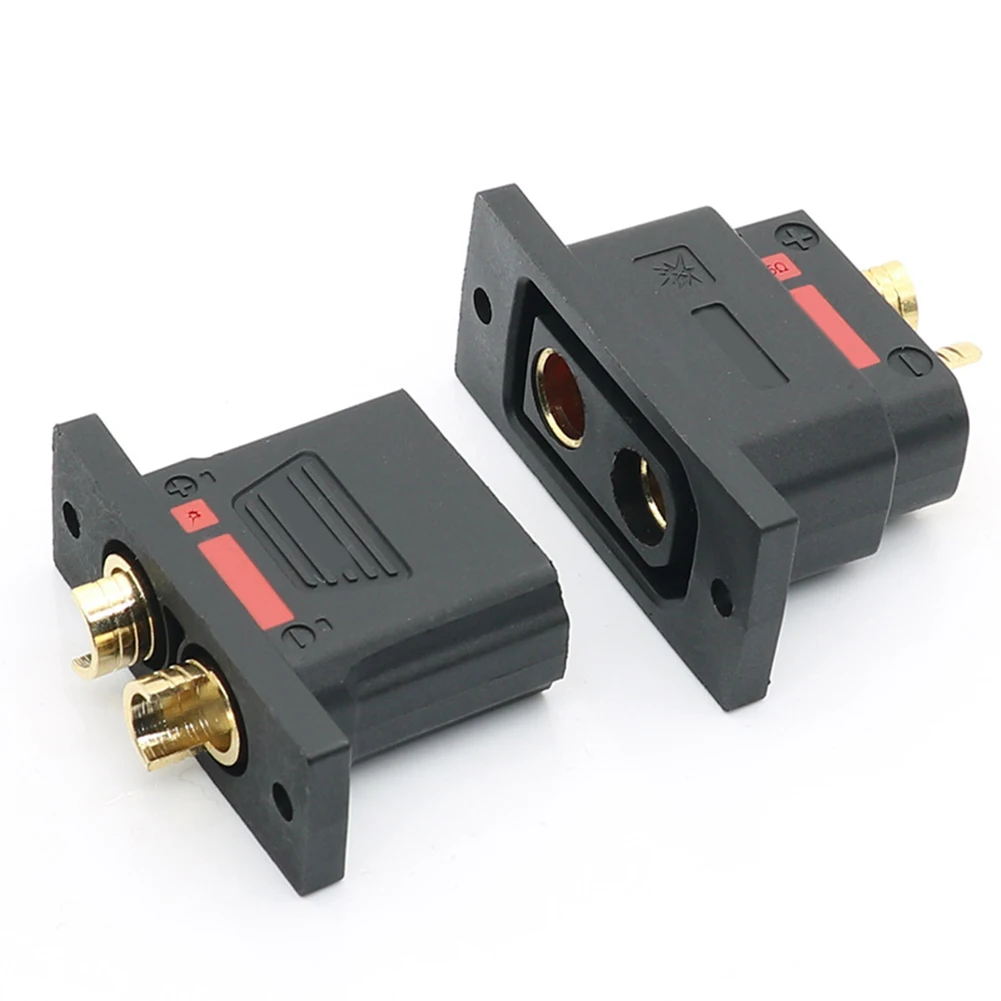 

Black Battery Connectors Transport Robot Connector Wire Gauge 8 12AWG Spark-proof Design Metal Material Copper Plated