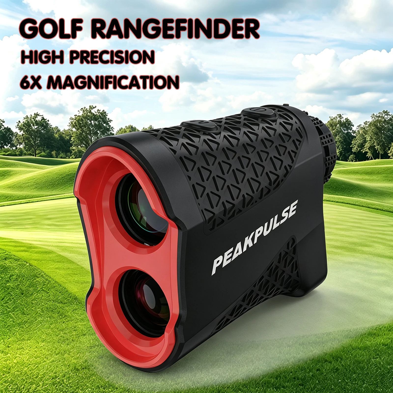 Rangefinder Laser Golf - PEAKPULSE Golf Laser Rangefinder Jangkauan 650