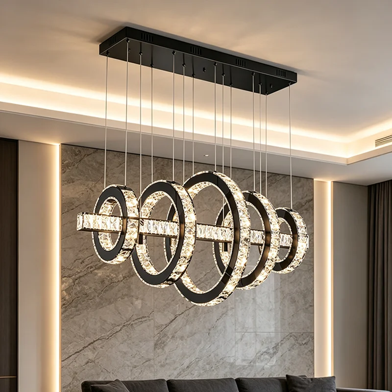 Nordic Home Decor Chandeliers for Dining Room Lustre Pendant Lights Hanging Lamps for Ceiling Light Fixture Indoor Lighting