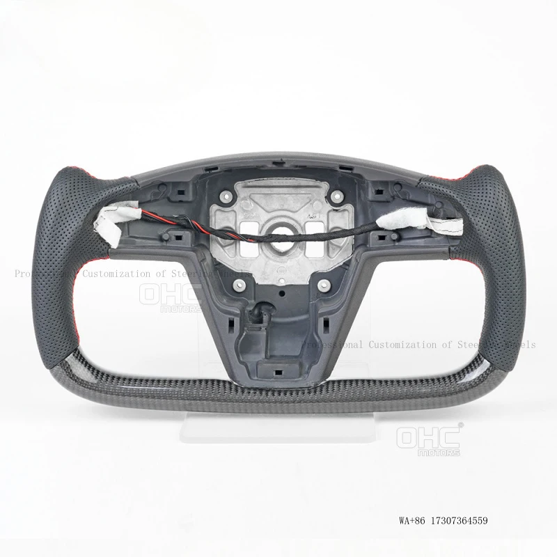 Suitable for Tesla model X/S yoke steering wheel carbon fiber upgrade modification