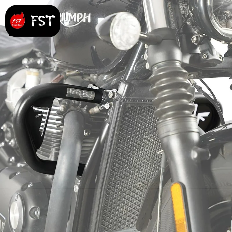 

For Triumph Bobber 1200 Frame Protector Highway Bars Anti-Crash Bumper Stunt Cage Engine Protection Accessories