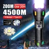 2025 新しい 15000mAh ハイパワー LED 懐中電灯 10000000 LM 超強力懐中電灯 USB 充電式ランタン アウトドア キャンプ トーチ 1