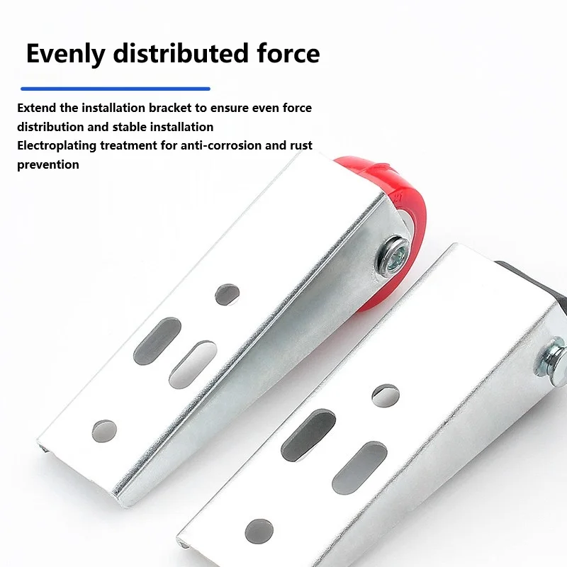 Door Sagging Artifact Sliding Door  Silent Wheel  Miniature Furniture Caster  Swing Door Bottom Support Wheel Support Wheel